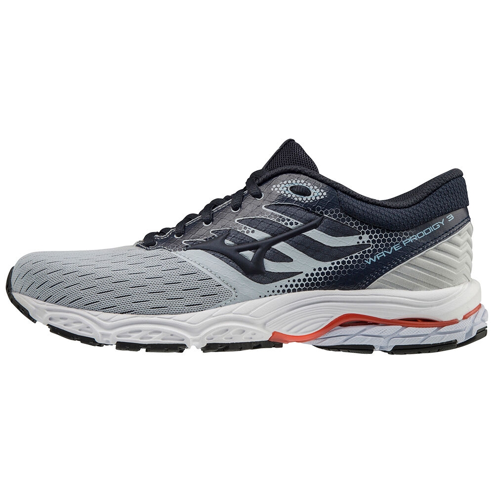 Sapatilhas Running Mizuno Wave Prodigy 3 - Mulher - Azul Anil/Coral - AXTYM2461